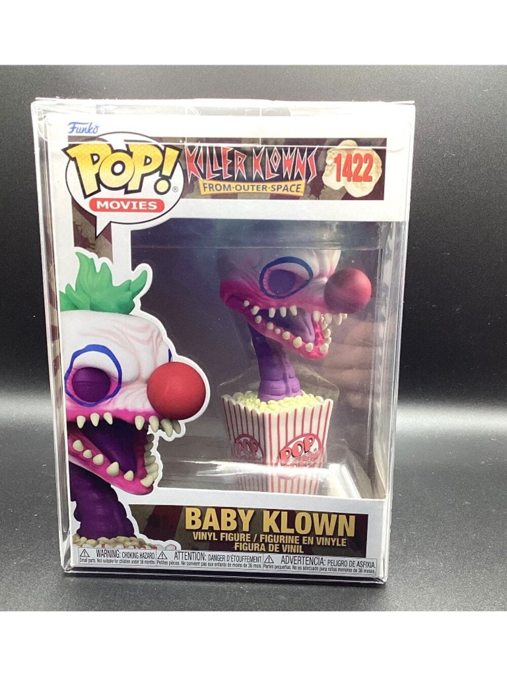 Funko Pop Movies Killer Klowns Baby Klown #1422 Vinyl Figure with Protector New!